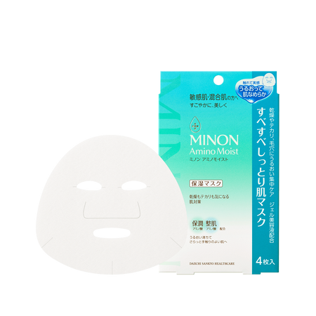 MINON 柔滑保濕面膜 22毫升 x 4片