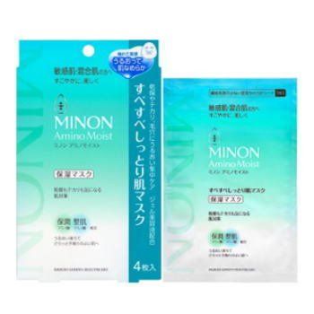 MINON 매끈매끈 촉촉한 피부 마스크 22mL×4장