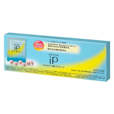 카오 SOFINA(소피나) iP 클로로겐산 타블렛 29.5g (6정×10포)