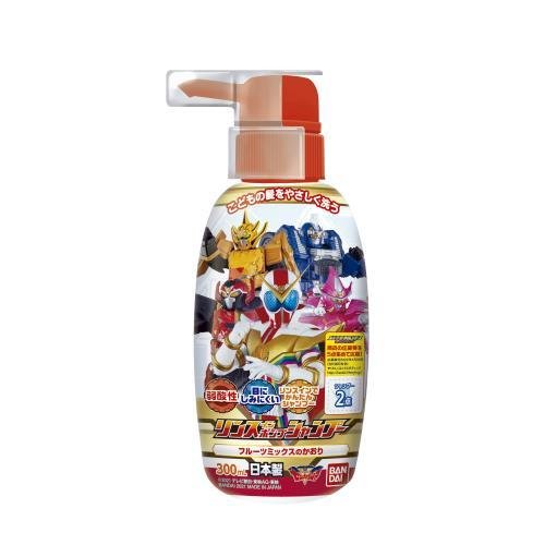 Bandai 萬代 機界戰隊全開者 二合一按壓式洗髮精 水果綜合香 300mL