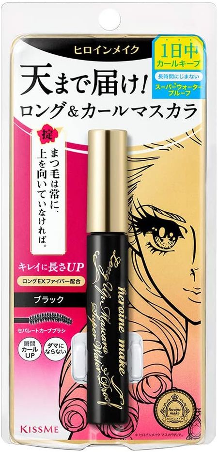 Heroine Make Long Up Mascara Super WP 01 Black Isehan