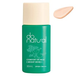 do natural Comfort UV Milk [Bright Beige] ＜Sunscreen＞ SPF 50+ / PA+++ 30 mL