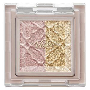 Visee Riche Dazzling Duo Eyes OR-1 (Beige Orange) Kose Eyeshadow