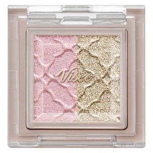 Visee Riche Dazzling Duo Eyes PK-3 (Pastel Pink) Kose Eyeshadow