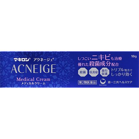 【제2류 의약품】다이이치산쿄 헬스케어 마키론 아크네이지 메디컬 크림 18g