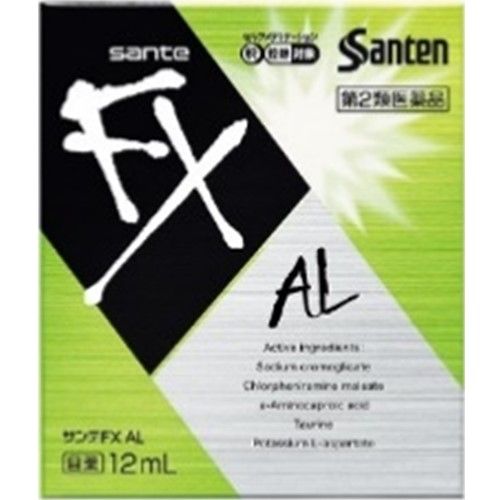 參天Sante FX AL 眼藥水 12ml【第2類醫藥品】