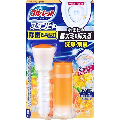 ブルーレットスタンピー除菌効果プラス　スーパーオレンジ 28g