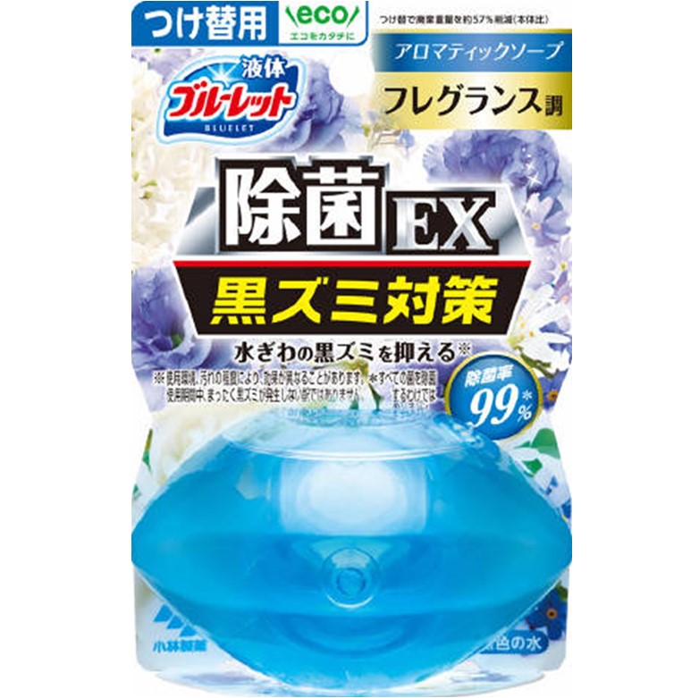 小林製藥 BLUELET 液體除菌ＥＸ芳香劑 替換用 香氛皂香 70毫升