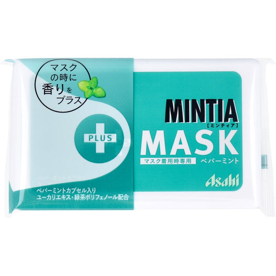 朝日食品集團 朝日Mintia +MASK 戴口罩時薄荷 50 片