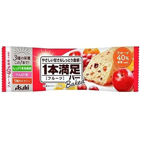 Asahi Group food one satisfaction bar Baked fruit 1 pcs