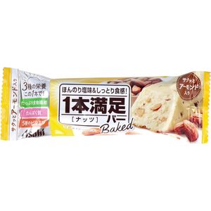 Asahi Group food one satisfaction bar baked nuts 1 pcs