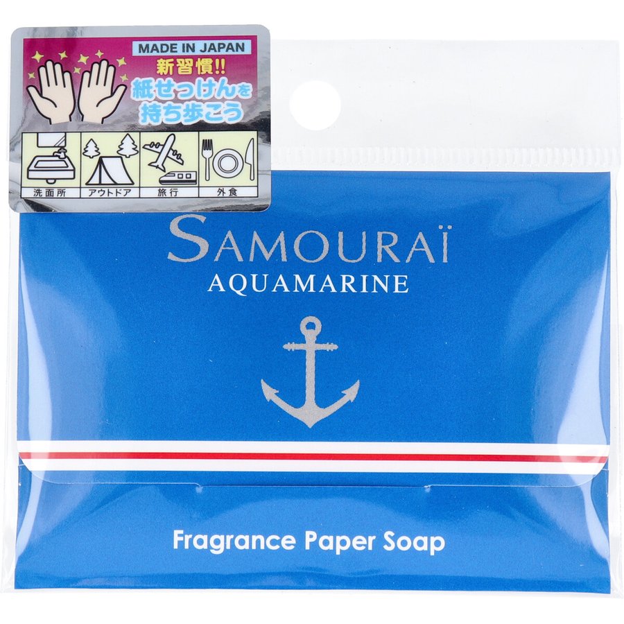SPR JAPAN SAMOURAI Woman SPR日本武士 海洋香紙香皂30張入