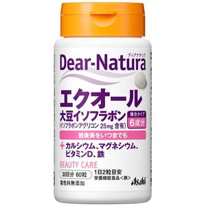 Asahi Group food Deer Natura equol soy isoflavones 30 days 60 grain input