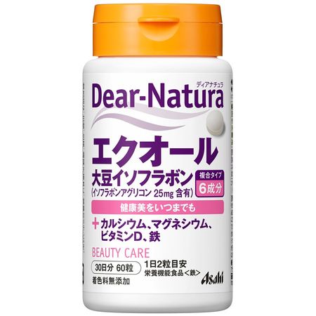 Asahi Group food Deer Natura equol soy isoflavones 30 days 60 grain input