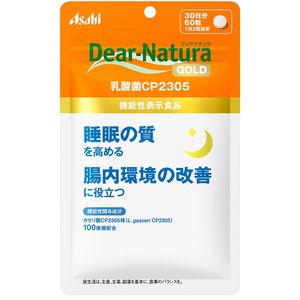 Asahi朝日 Dear-Natura Gold 乳酸菌CP2305 60粒