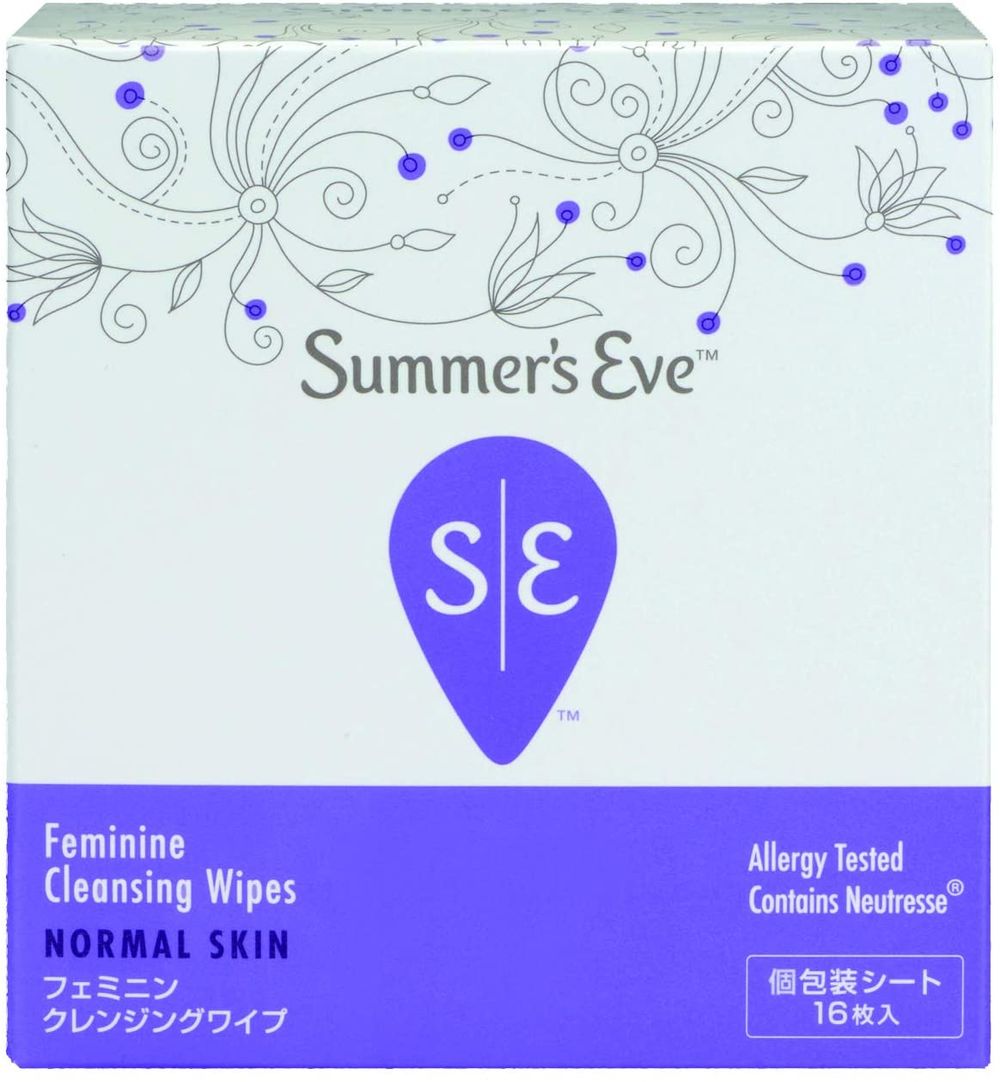 PILLBOX Summer's Eve Feminine Cleansing Wipes (Normal Skin, 16 wipes)