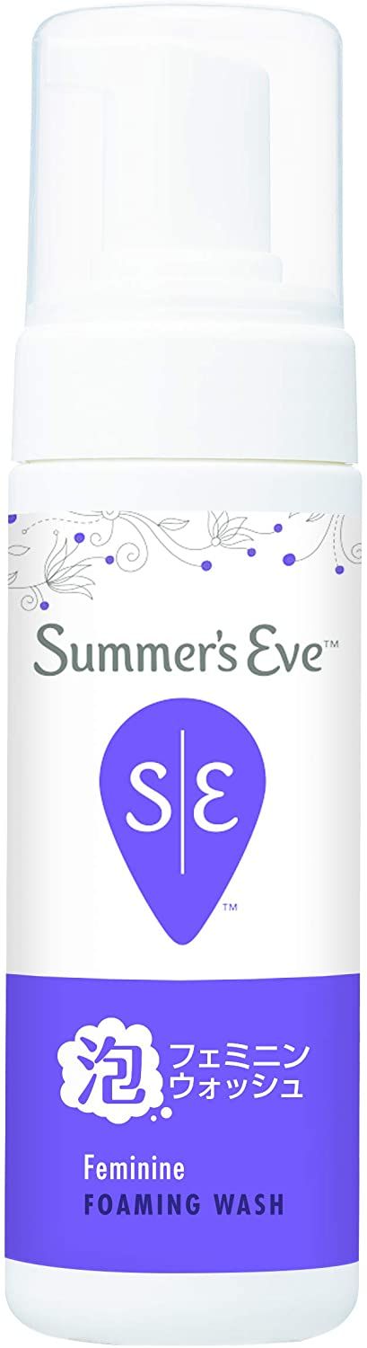 PILL BOX Summer's Eve feminine foam wash body soap 150mL