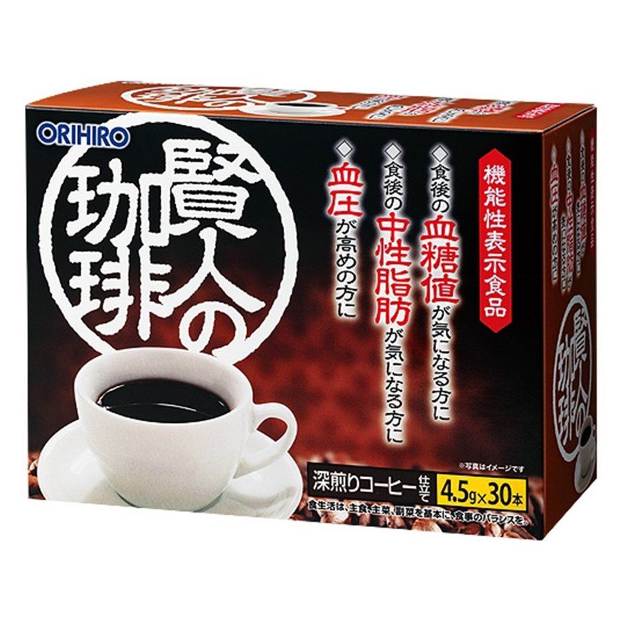 ORIHIRO機能性表示食品賢者咖啡 30瓶