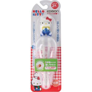 KJC Edison Chopsticks 1 Hello Kitty with Case Right Handed