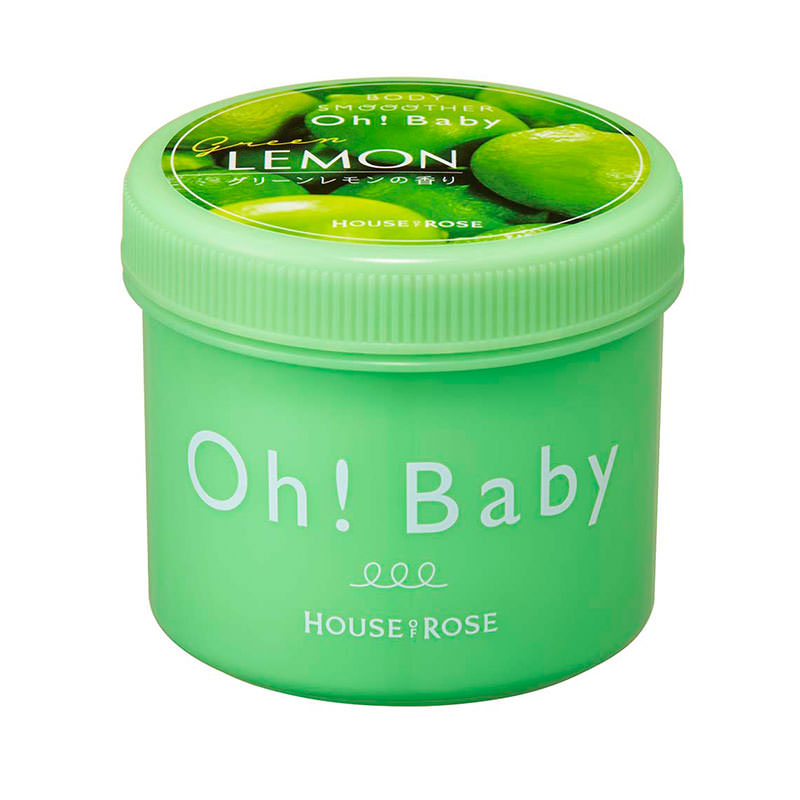 HOUSE OF ROSE HOUSE OF ROSE Oh! Baby身體去角質磨砂膏 期間限定（綠色檸檬味）350g