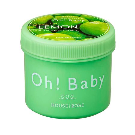 HOUSE OF ROSE 한정판 바디 스무더 GL(그린 레몬 향) 350g