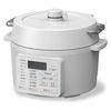 アイリスオーヤマ 電気圧力鍋 2.2L 2WAYタイプ グリル鍋 6種類自動メニュー 65メニュー掲載レシピブック付き PC-MA2-W ホワイト