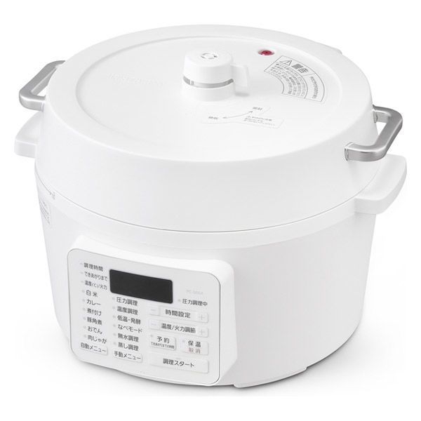 IRIS OHYAMA電壓力鍋 PC-MA4-W 白色 4.0L 附贈原廠食譜
