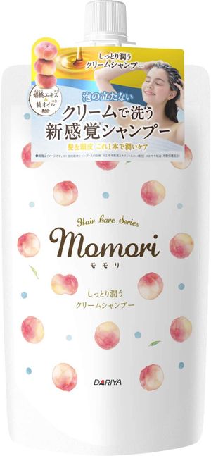 Momori moist revitalization cream shampoo 400g