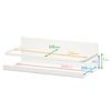 Yamazaki Industry Spice Rack Plate Magnetic Spice Rack White 2410