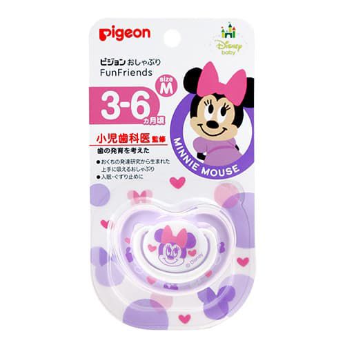 Pigeon pacifier FunFriends 3-6 months M Minnie Pattern 1 pcs