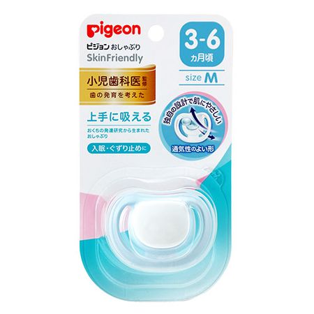 Pigeon 貝親 親膚奶嘴 3-6 個月 中號 1 件