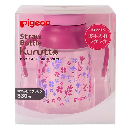 Pigeon straw bottle flipping Flower 330mL