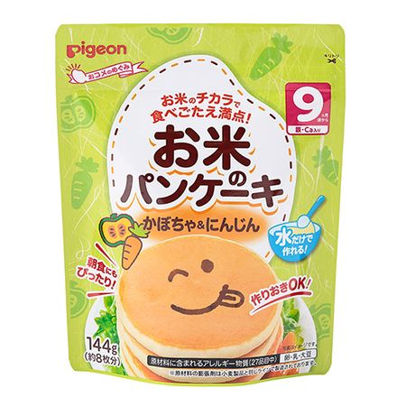 Pigeon 南瓜胡蘿蔔米餅 144g