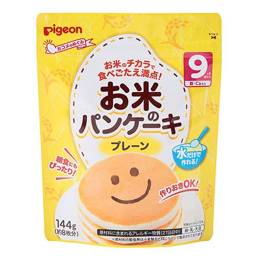 Pigeon Rice Flour Pancakes Plain 144g