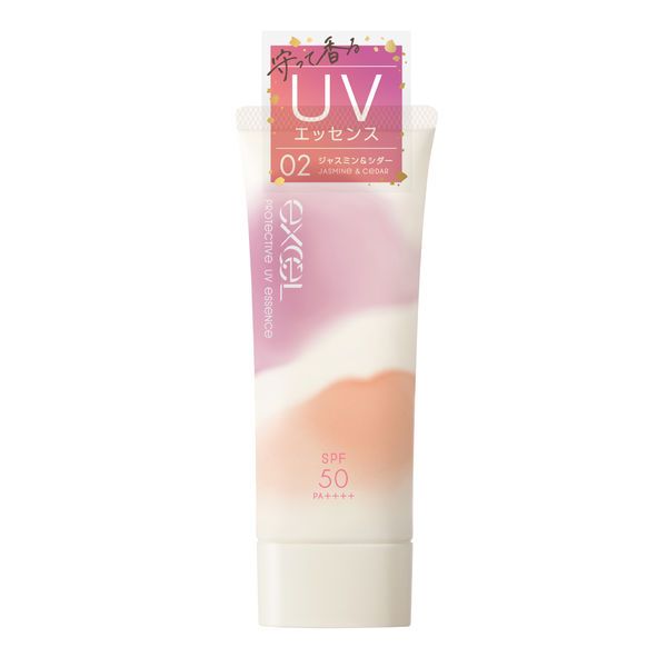 [Limited] excel (Excel) Protective UV Essence 02 '21 (Jasmine & Cedar) SPF50 · PA ++++