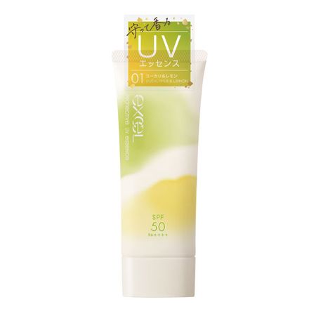 [Limited Quantity] excel Protective UV Essence 01 '21 (Eucalyptus & Lemon) SPF50・PA++++