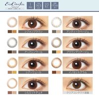 EverColor 1day Natural MOIST LABEL UV [Colored Contact Lenses/One-Day/With or Without Prescription/20 Lenses]
