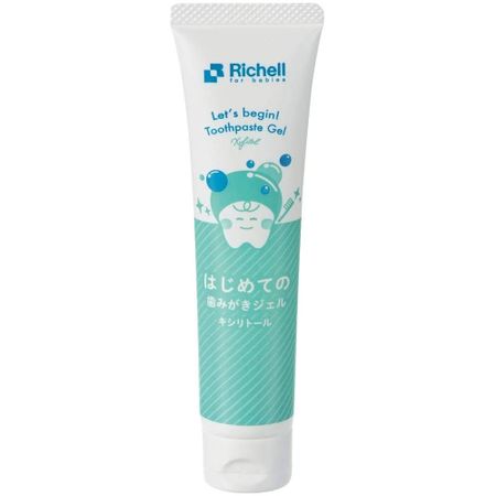 리첼 트라이 처음 사용하는 치약 젤 자일리톨 30g