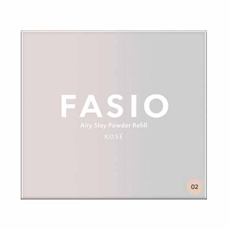 FASIO Airy Stay Powder 02 Beige (Refill)