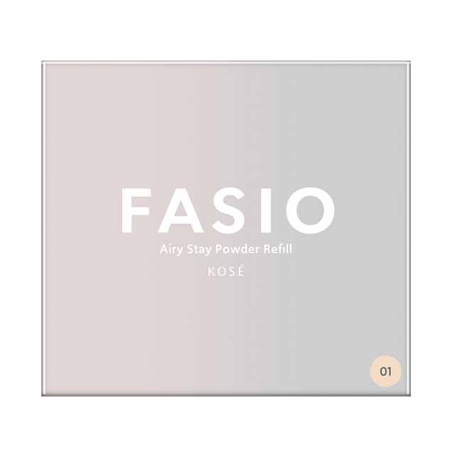 FASIO 아리 스테이 파우더 01 핑크 베이지 (리필)