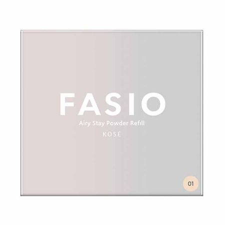 FASIO エアリーステイ パウダー 01 ピンクベージュ(レフィル)