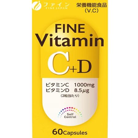 優質維生素C+D 60片