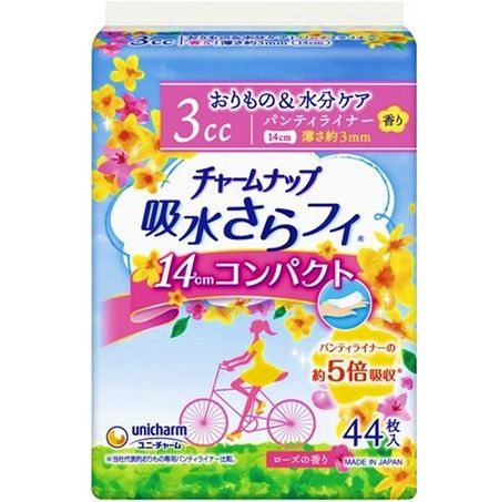 Charmnap Absorbent Sarafi Compact 3cc Rose Scent 44 Sheets