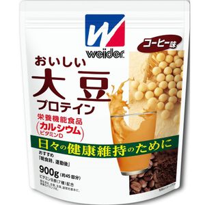 Delicious soy protein coffee taste