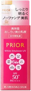 [医药部外品] PRIOR 高保湿美白乳液 SPF50+ PA++++