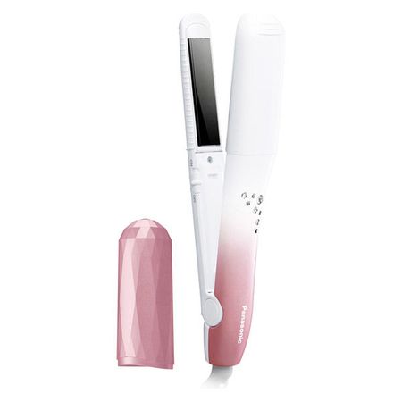 Panasonic Compact Iron 迷你三用捲髮器 EH-HV28-PP 淡粉紅色 適用於海外和國內