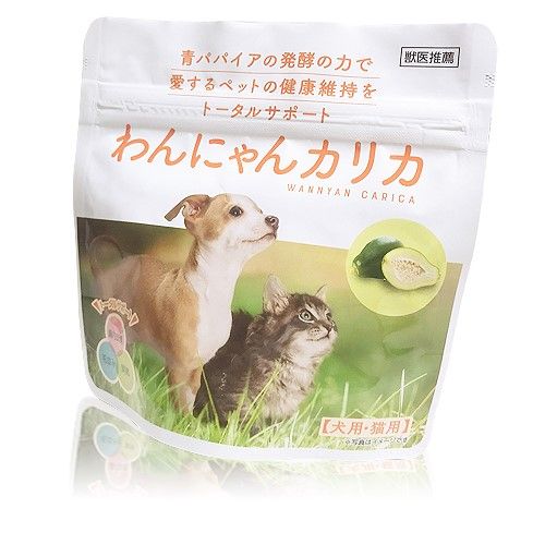 【ペット用健康補助食品】 わんにゃんカリカ 30g