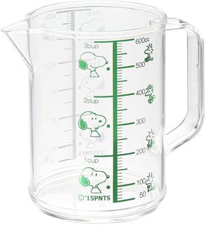 Oh SK Snoopy measuring cup (large) scale capacity 600ml