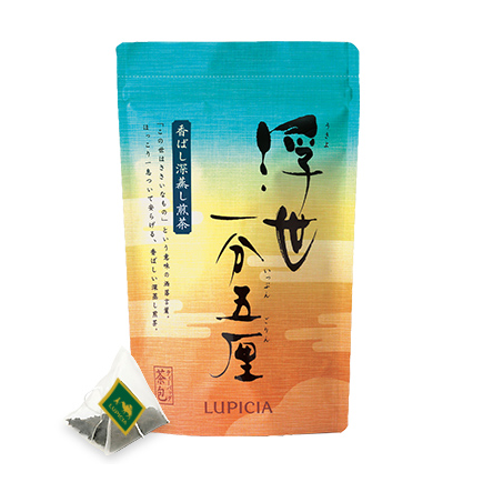 Rupishia deep steamed green tea "one minute five rin Ukiyo" tea bag 25 pieces