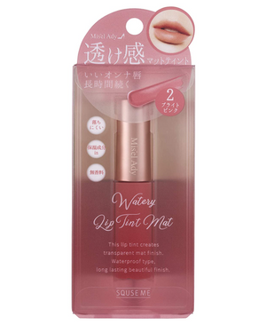 MISELE EDDY Watery Lip Tint Matte 02 Bright Pink Lipstick 6ml